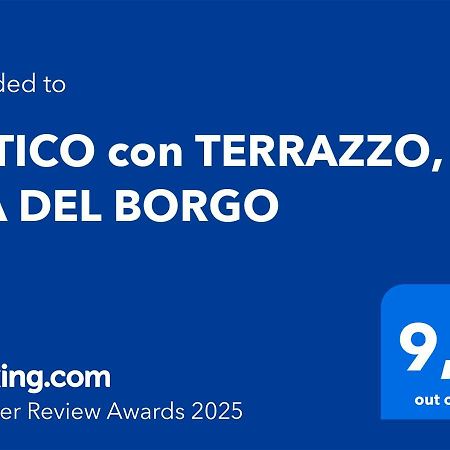 Апартаменти Attico Petfriendly Con Terrazzo, Via Del Borgo Монтезільвано Екстер'єр фото